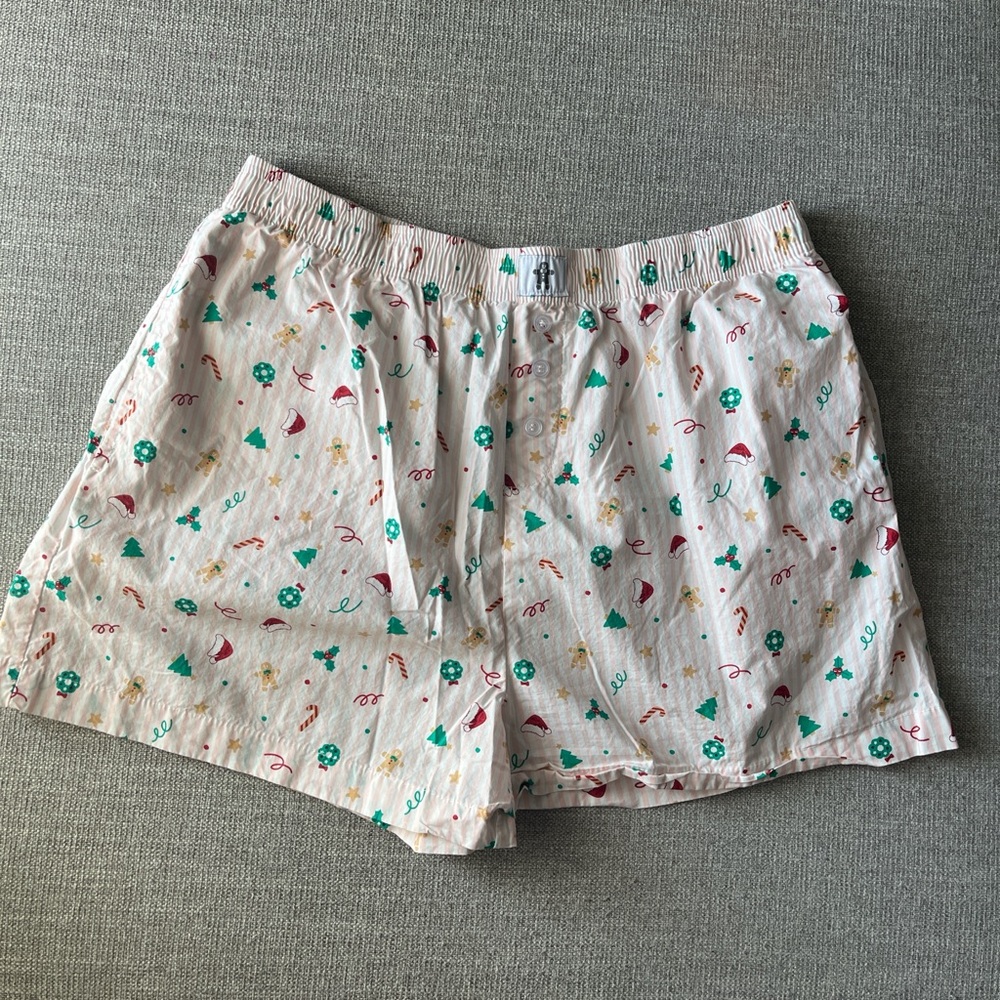 Better/ Together Holiday Print Women's PJ Shorts